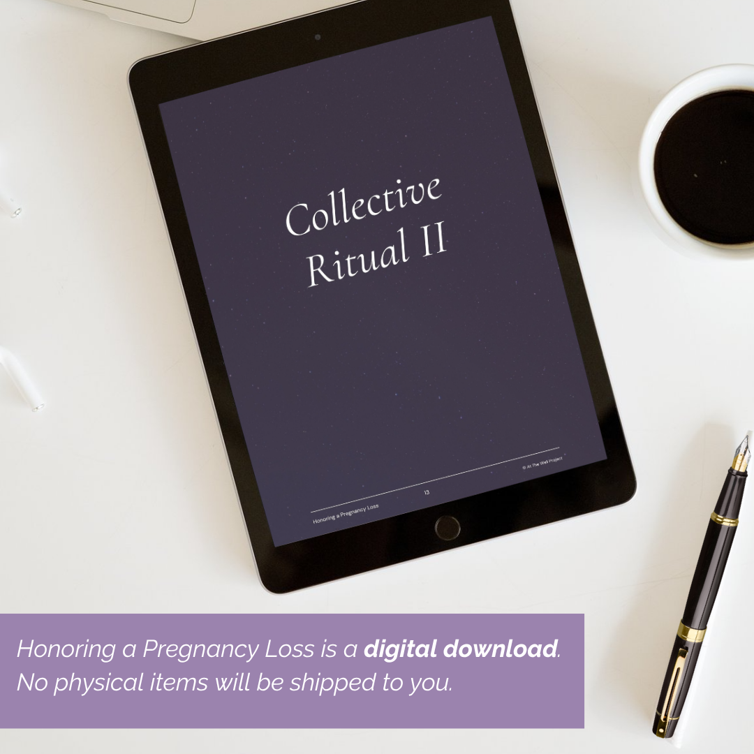 Honoring a Pregnancy Loss - Digital Download