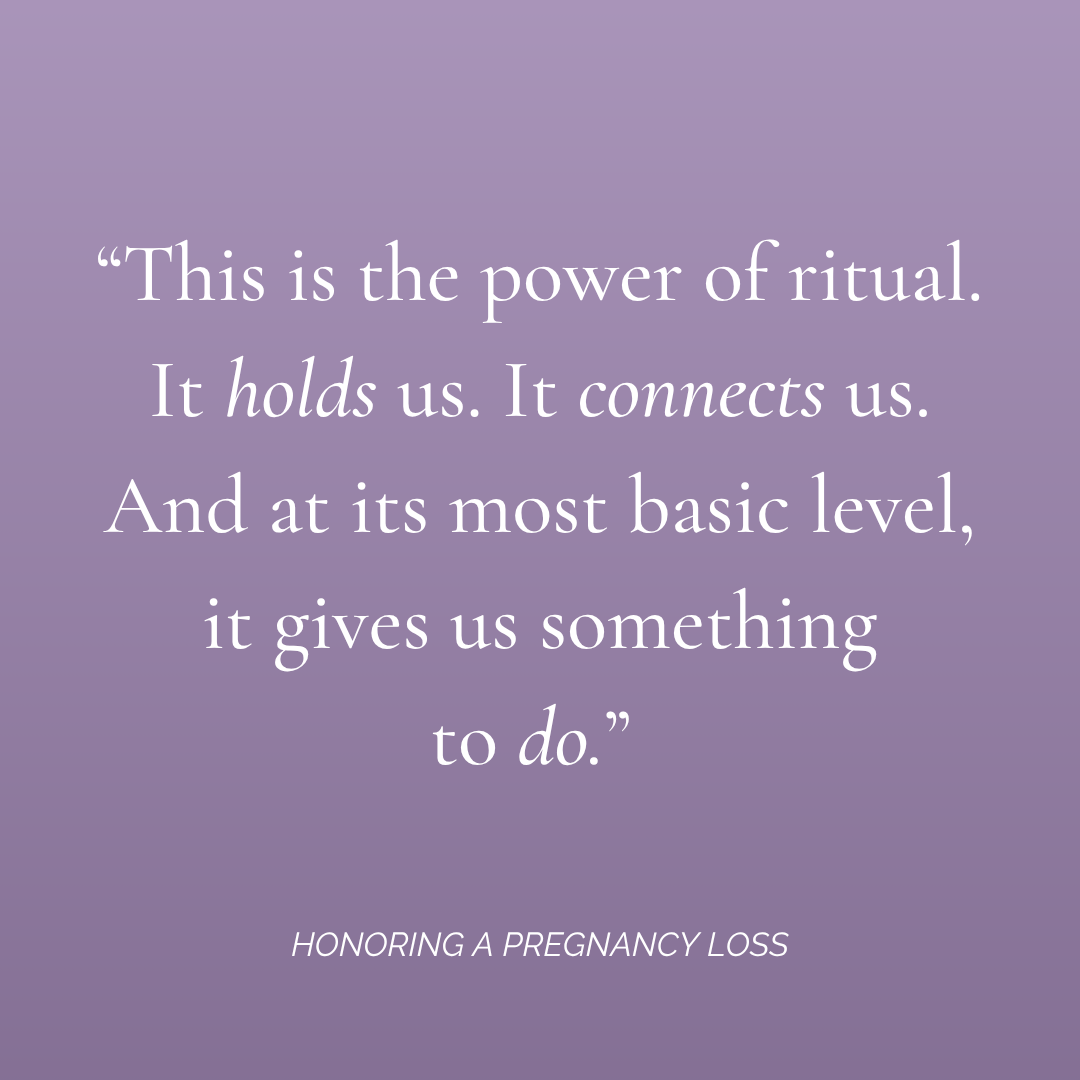 Honoring a Pregnancy Loss - Digital Download