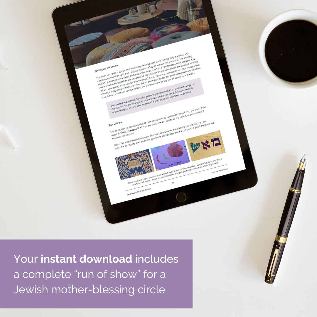 Blessing a Mother-to-Be - Digital Download