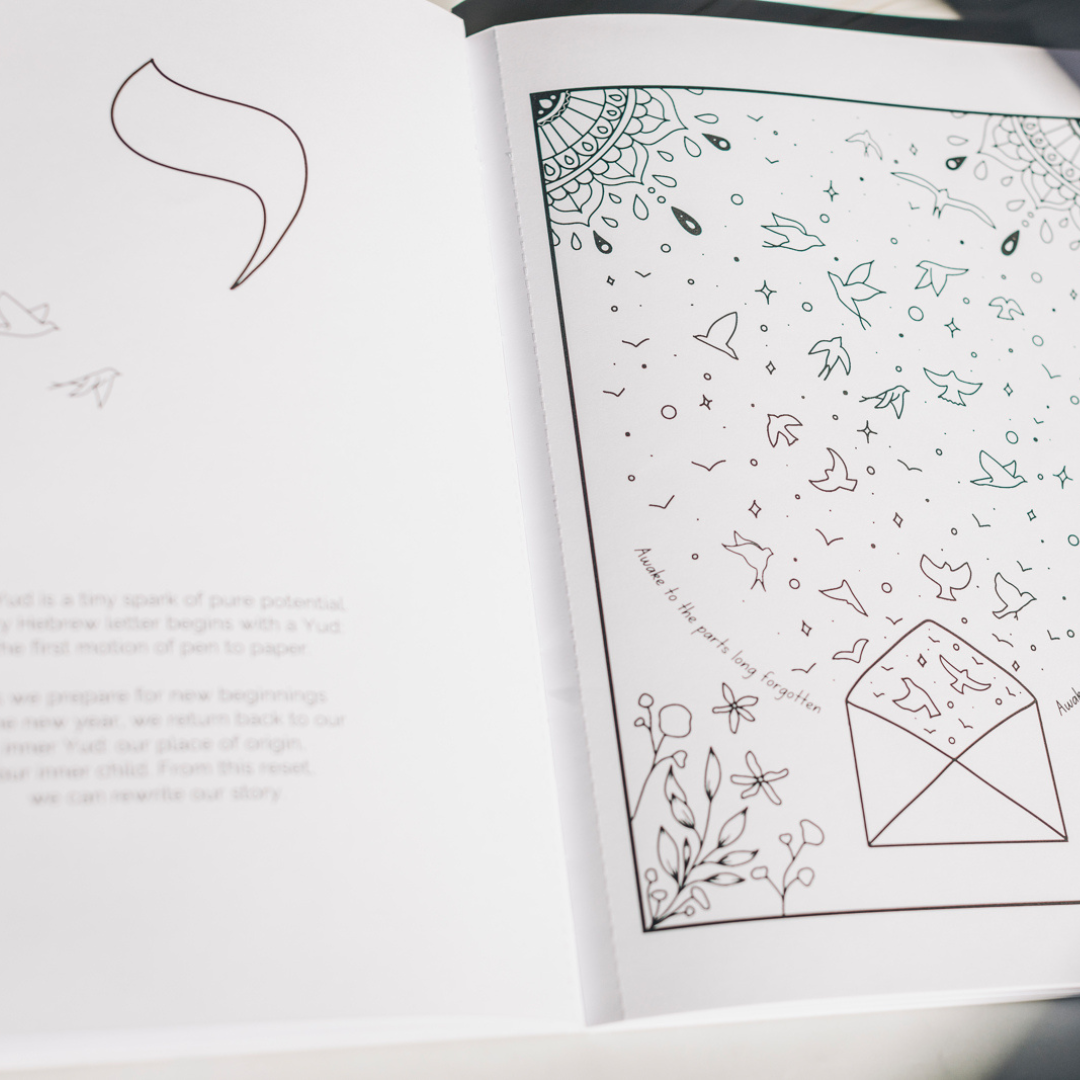 Rosh Chodesh: The Coloring Book