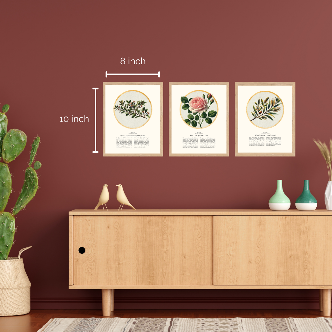 “Myrtle - Botanical of Adar” Art Print