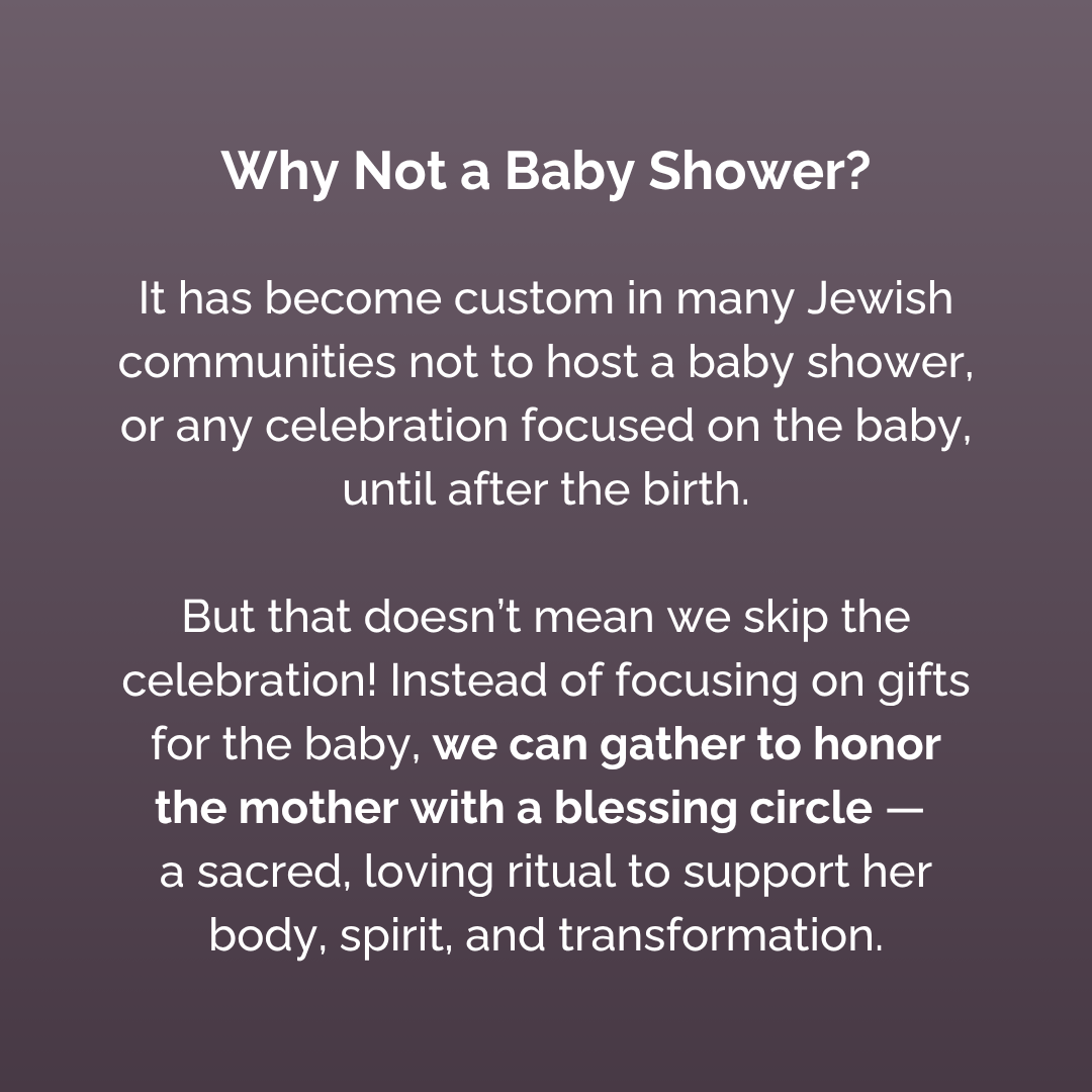 Blessing a Mother-to-Be - Digital Download