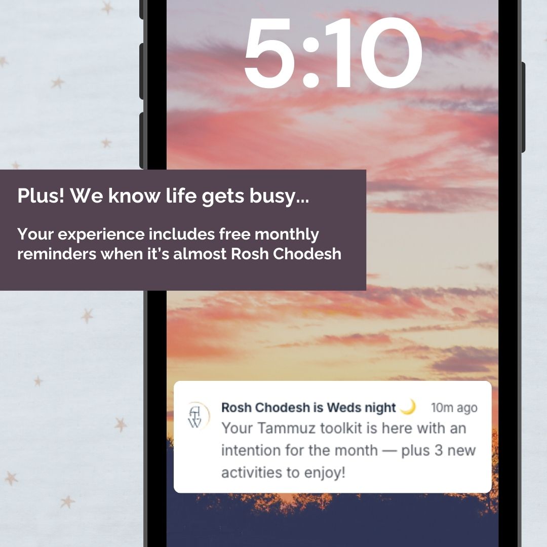 Rosh Chodesh Together: A Creative Toolkit for Families {Digital}