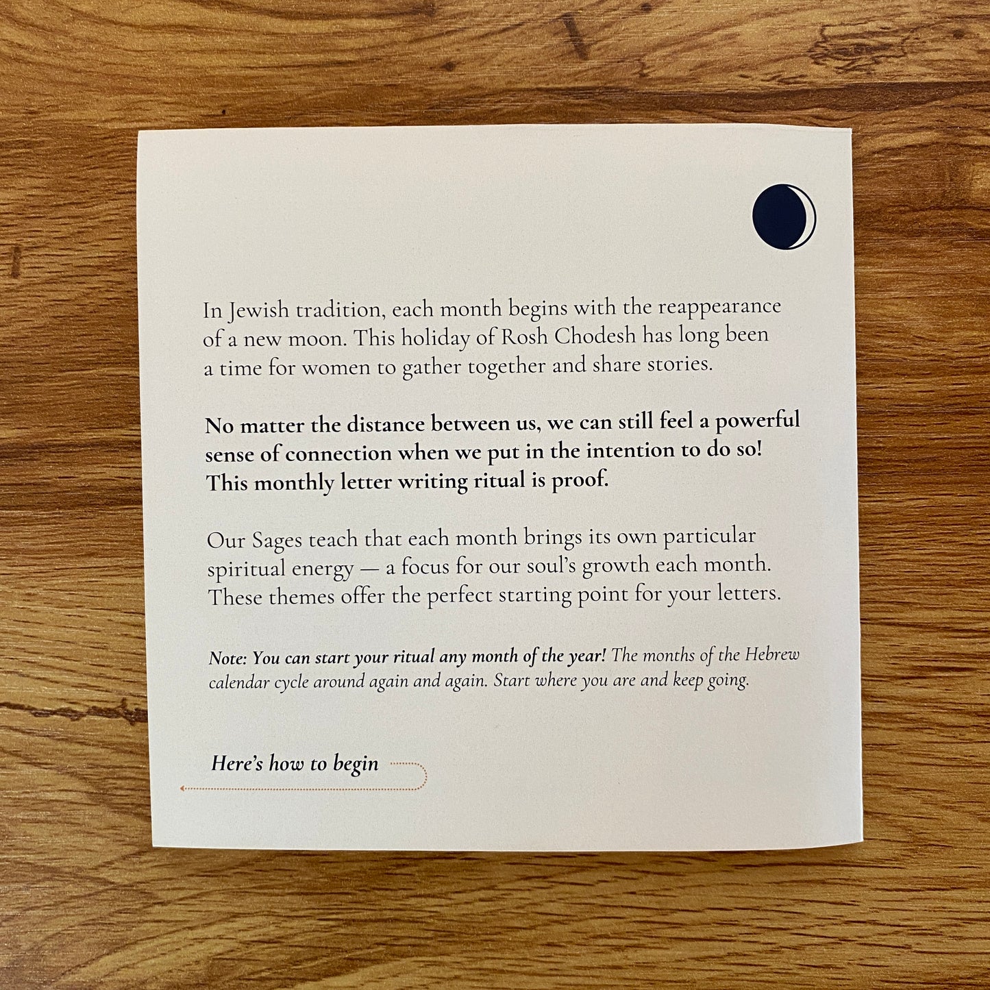 Wisdom Letters: A Writing Ritual Kit