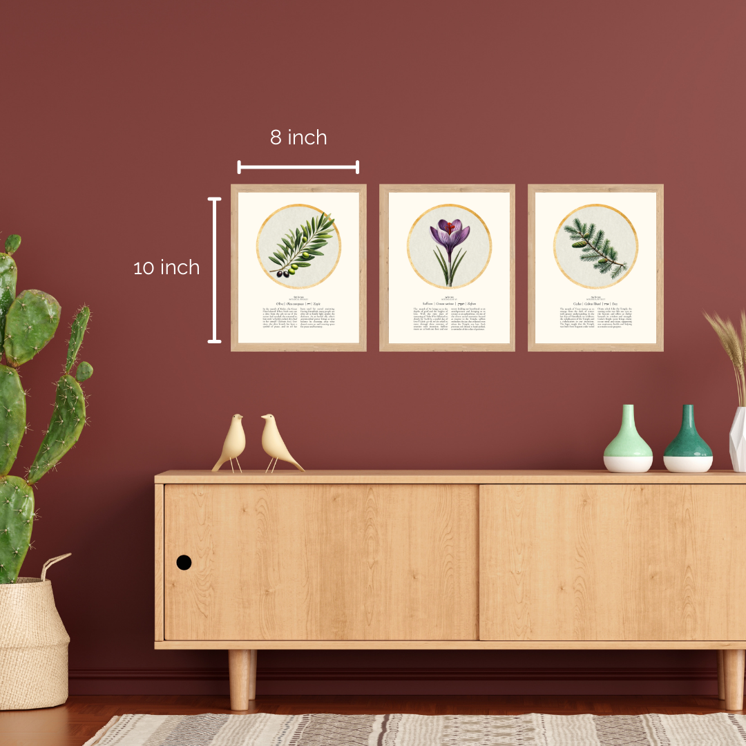 “Olive - Botanical of Kislev” Art Print