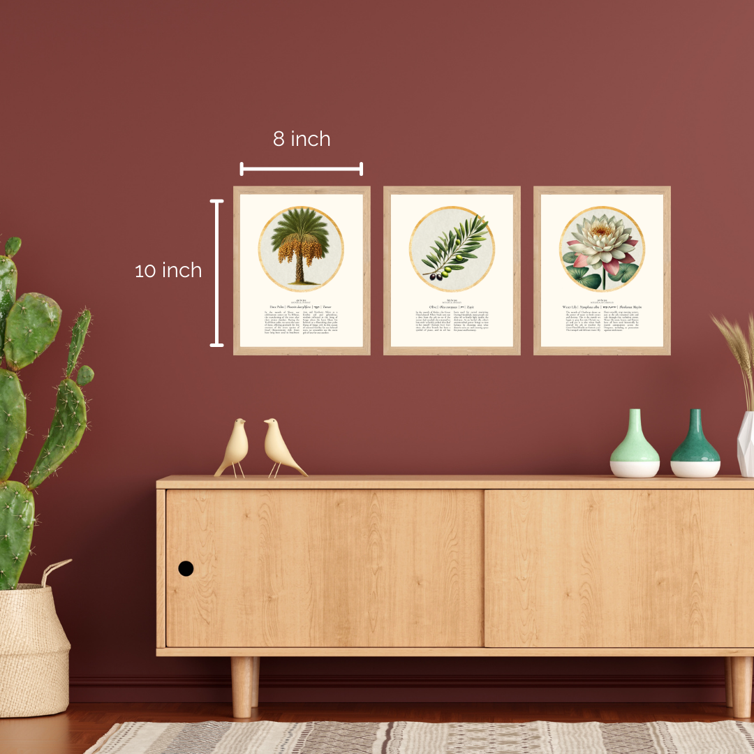 “Date Palm - Botanical of Shvat” Art Print