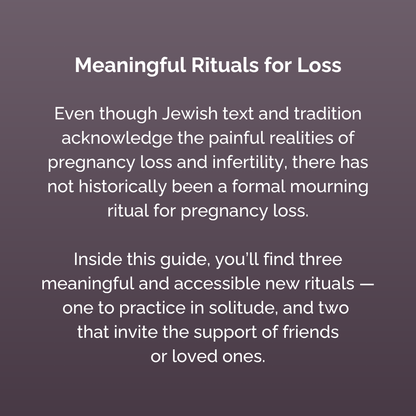 Honoring a Pregnancy Loss - Digital Download