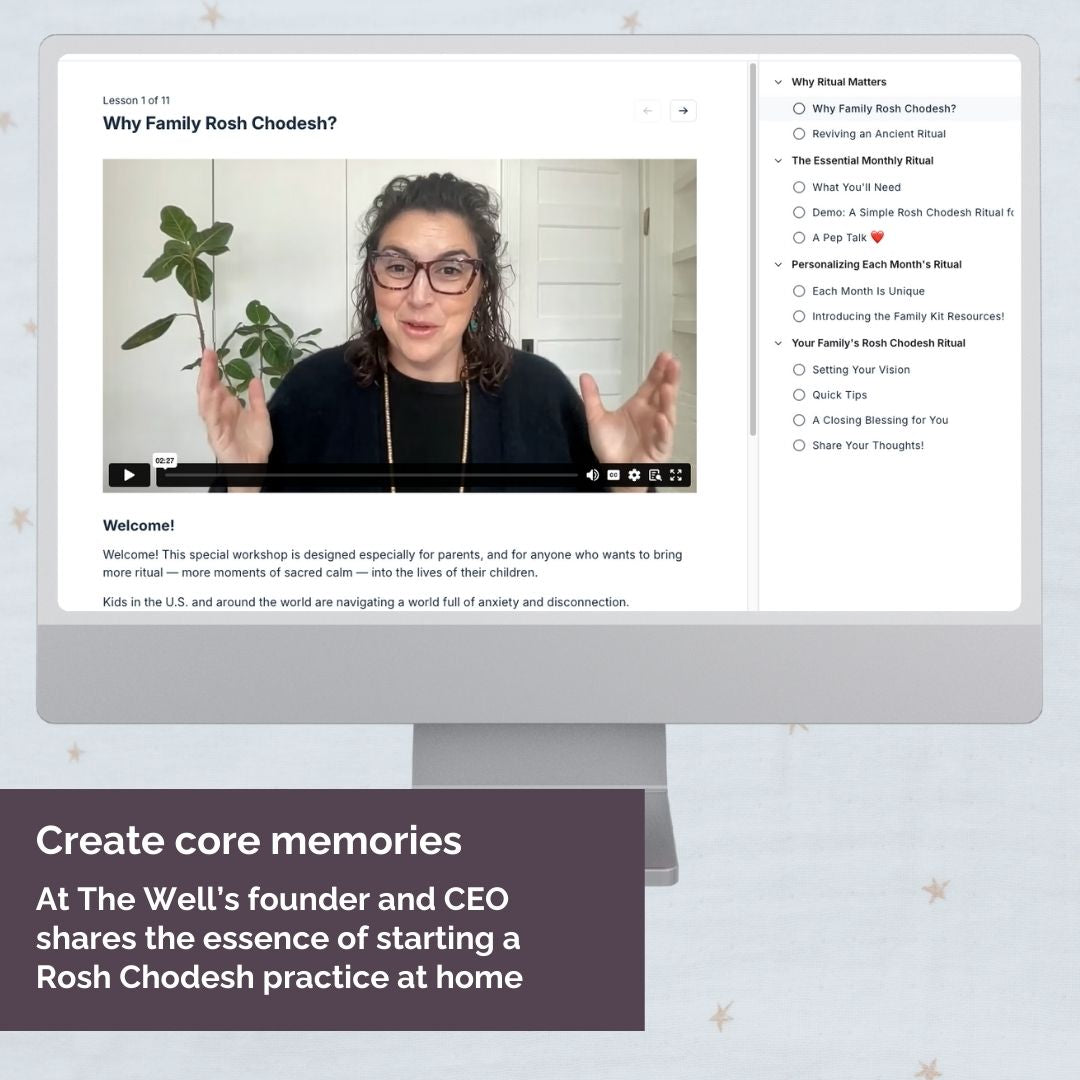 Rosh Chodesh Together: A Creative Toolkit for Families {Digital}