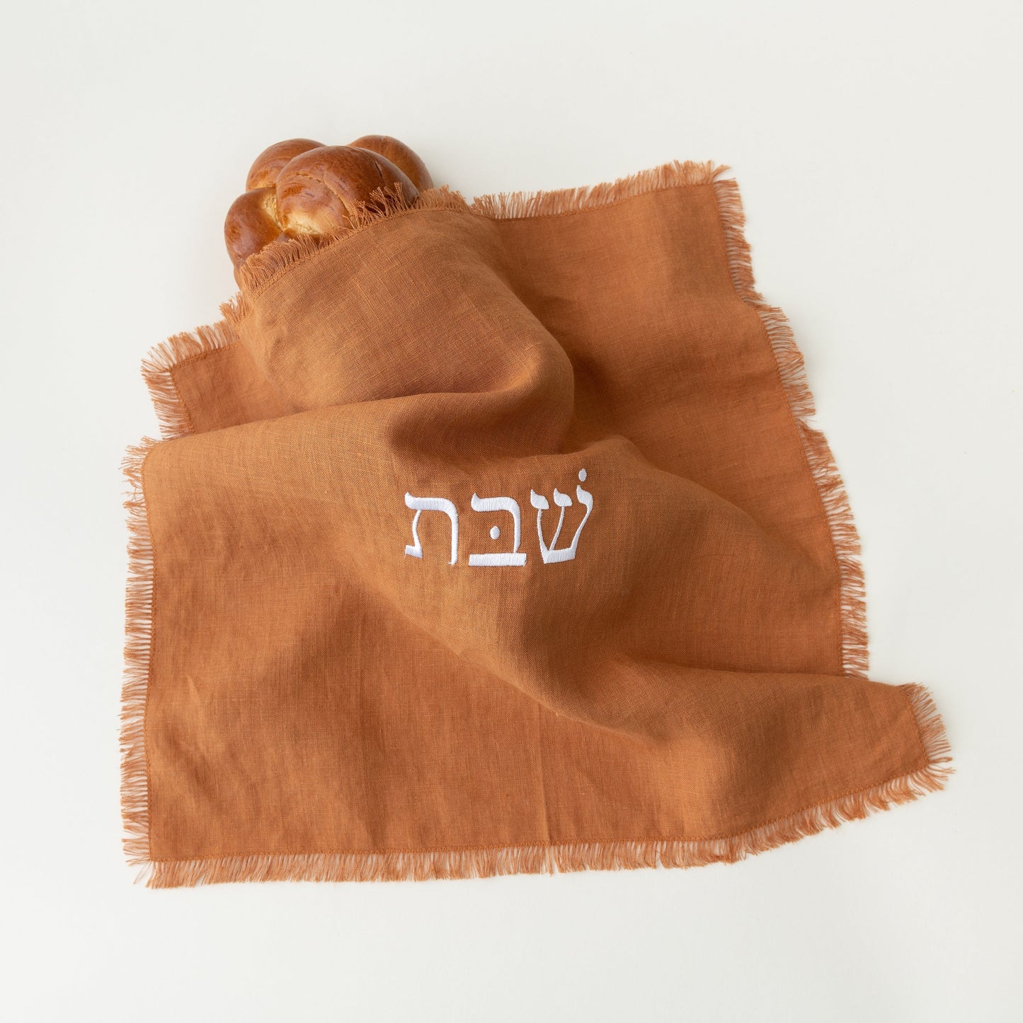 Oneg's Embroidered Challah Cover