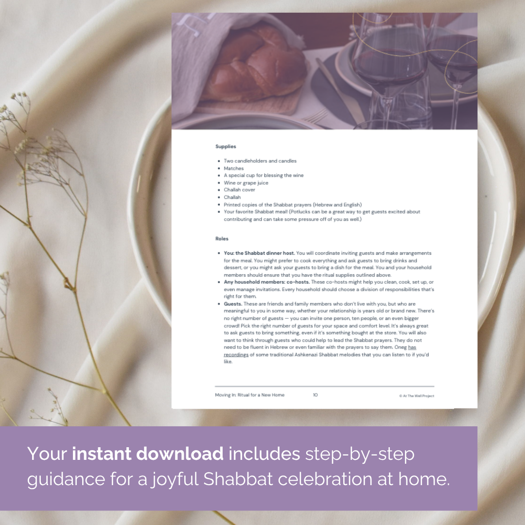 Moving In: Ritual for a New Home - Digital Download