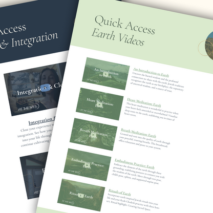 The Four Elements: An Embodied Approach - Digital Course