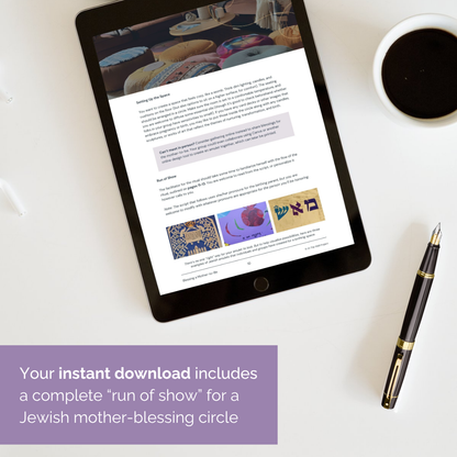 Blessing a Mother-to-Be - Digital Download