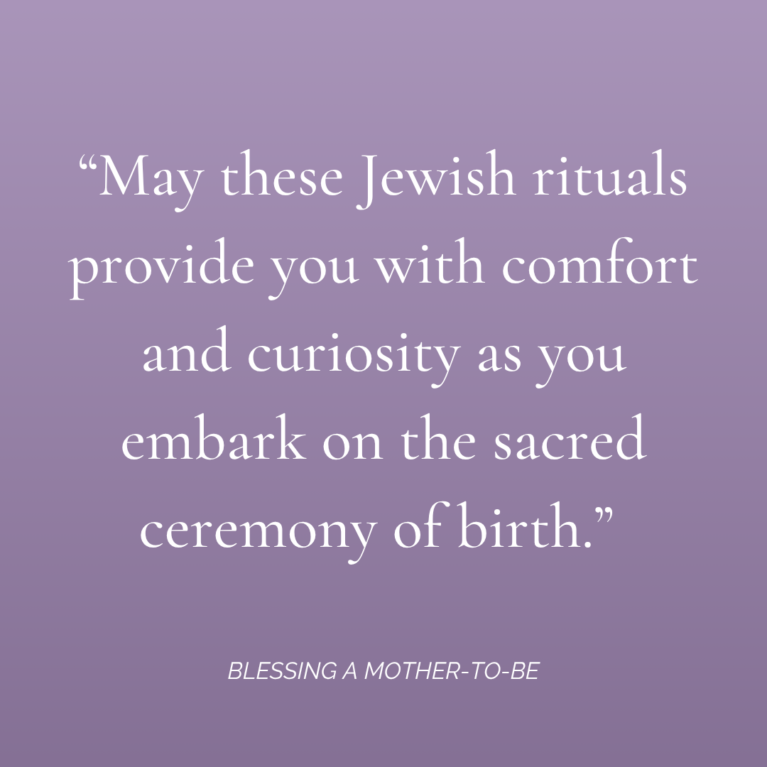 Blessing a Mother-to-Be - Digital Download