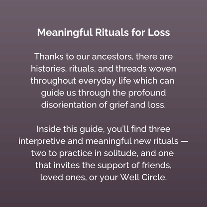 The Sacred Practice of Grief - Digital Download