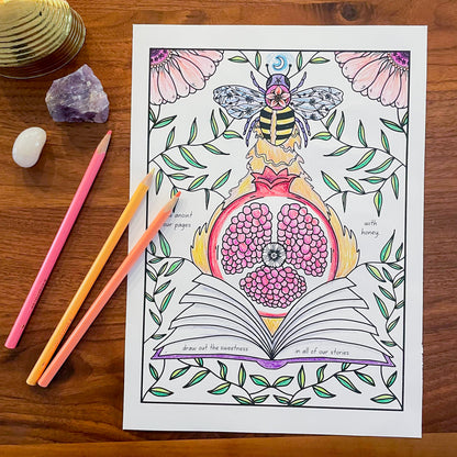 Rosh Chodesh: The Coloring Book