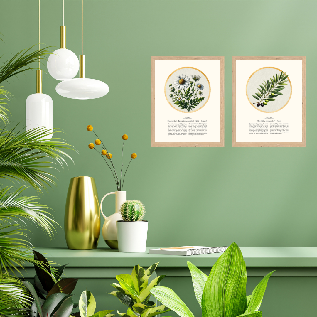 “Chamomile - Botanical of Iyar” Art Print