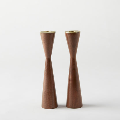 Oneg's Walnut Candleholders