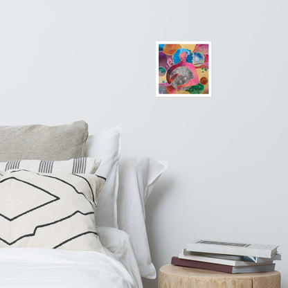 “Mama Moon” Art Print by Melissa Cetlin