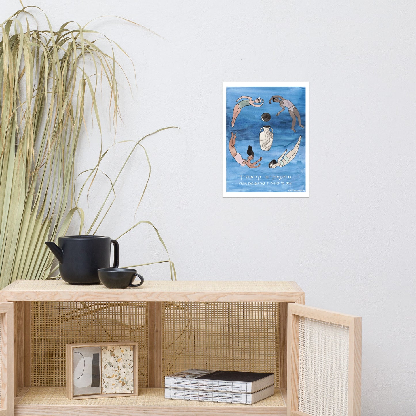 “From the Depths” Art Print by Ava Sayaka Rosen