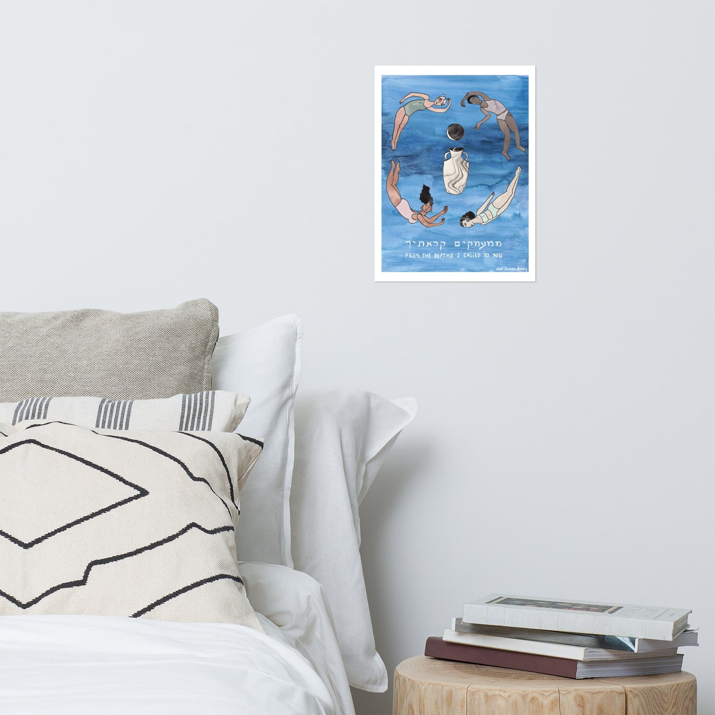 “From the Depths” Art Print by Ava Sayaka Rosen