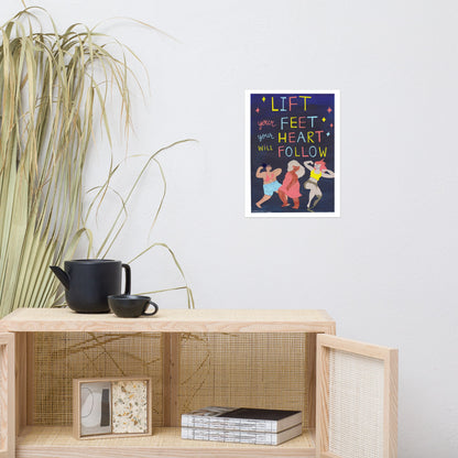 “Your Heart Will Follow” Art Print by Sarah Lashinsky