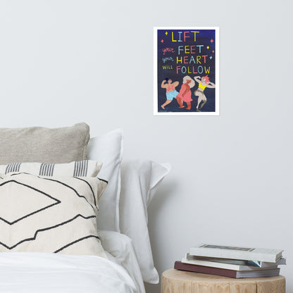 “Your Heart Will Follow” Art Print by Sarah Lashinsky
